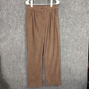 Halara Pants Womens Size M Tall Brown Corduroy Wide Leg Baggy